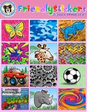 Friendly Stickers