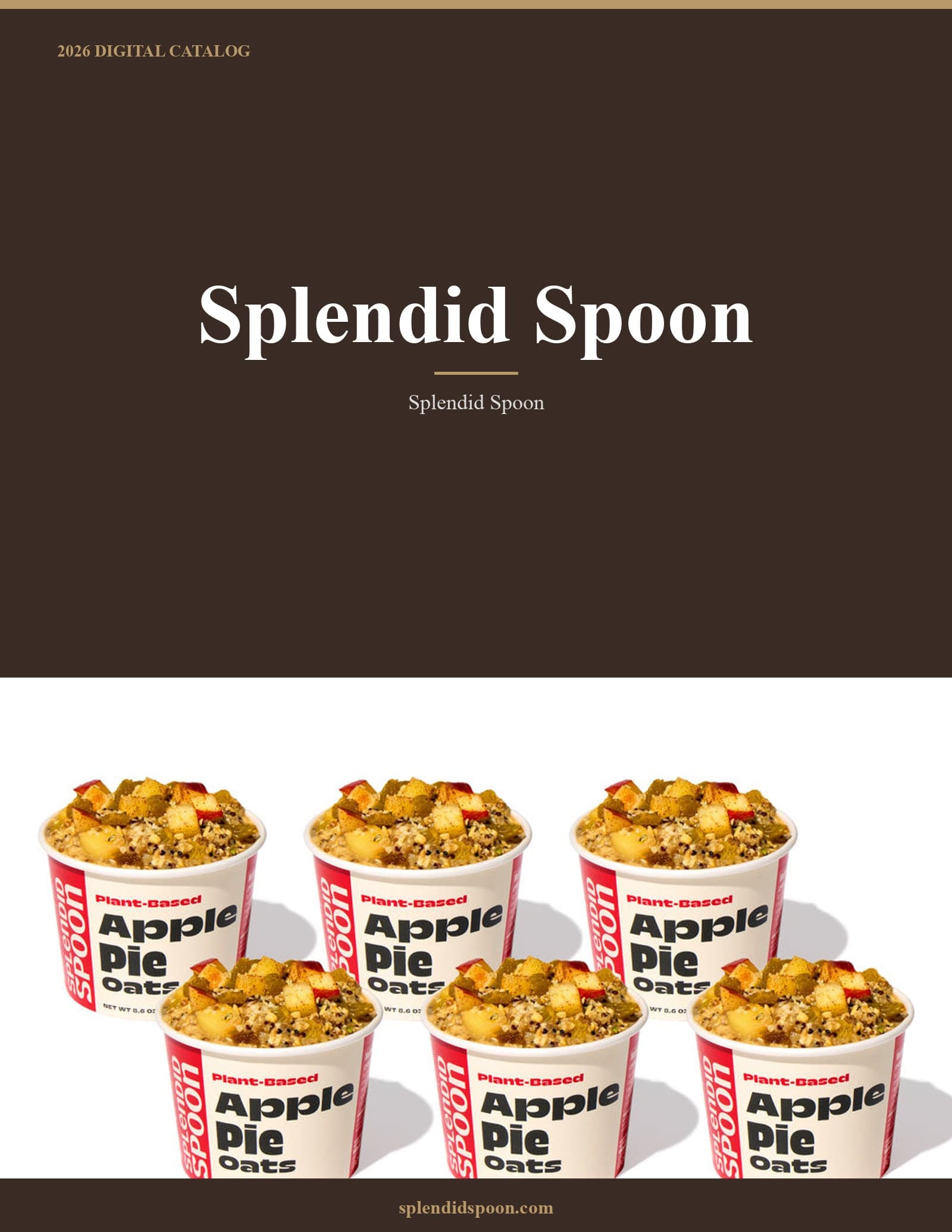 Splendid Spoon 2026 Catalog