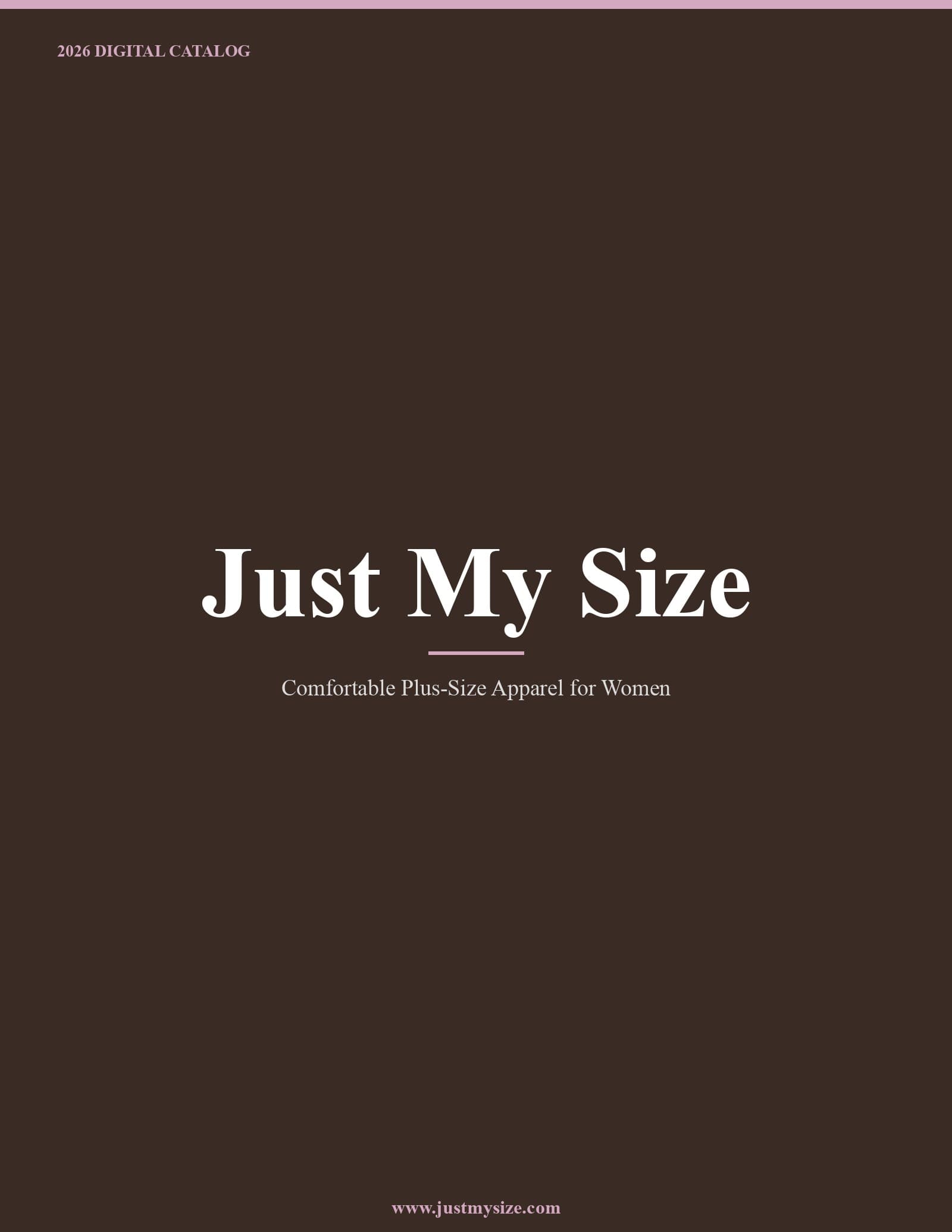 Just My Size 2026 Catalog