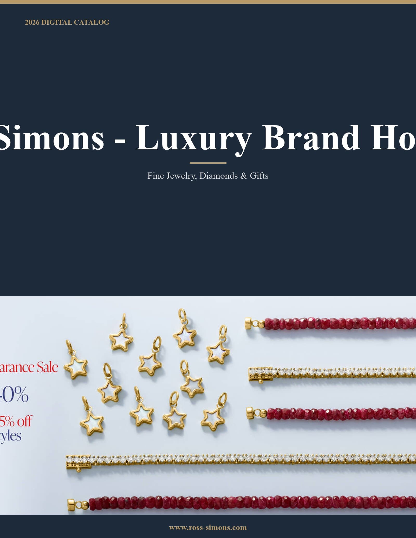 Ross-Simons - Luxury Brand Holdings 2026 Catalog