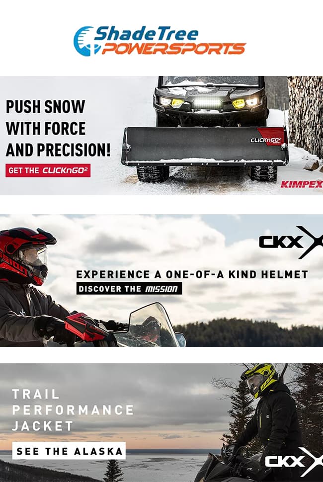Snowmobile by Shade Tree Powersports