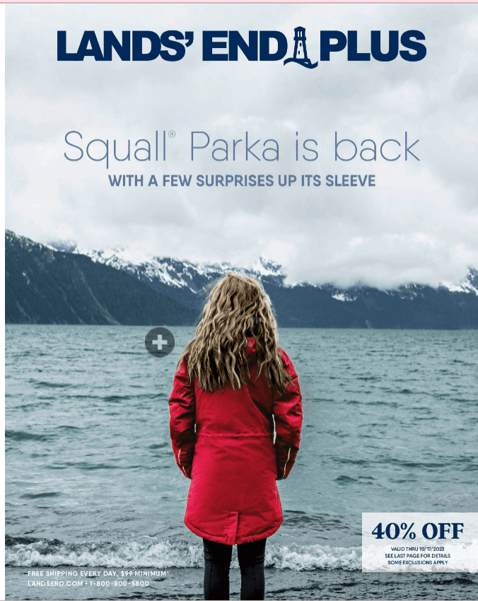Lands' End - Plus catalog cover